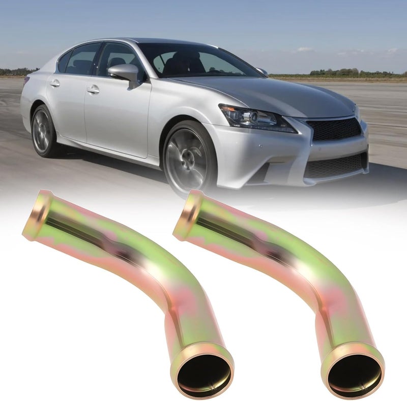 Briny River 2pcs 90° Elbow Heater Hose Connector Adapter Coolant Fitting for Automotive Systems, 3/4" x 3/4" in 19mm x 19mm - Image 2
